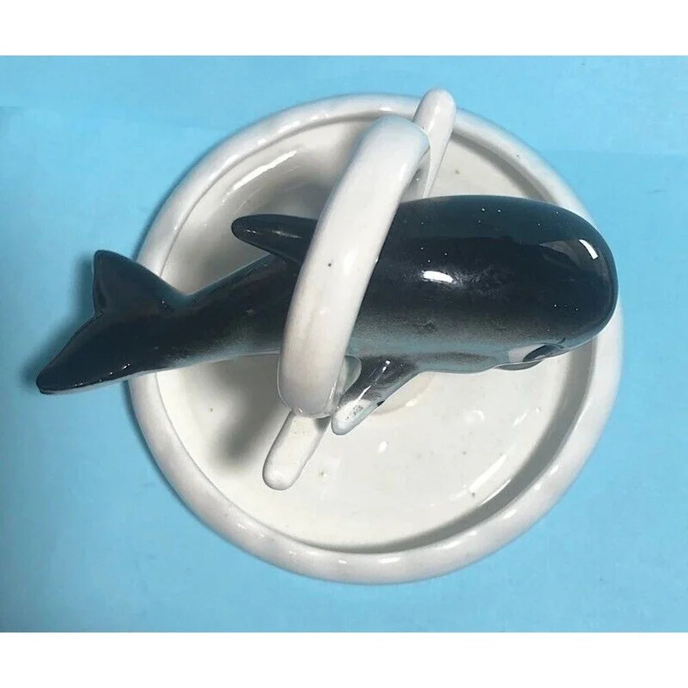 Whale Rings & Things Trinket Jewelry Tray, Sea World Theme Park Kelvin 1961 - Picture 5 of 6